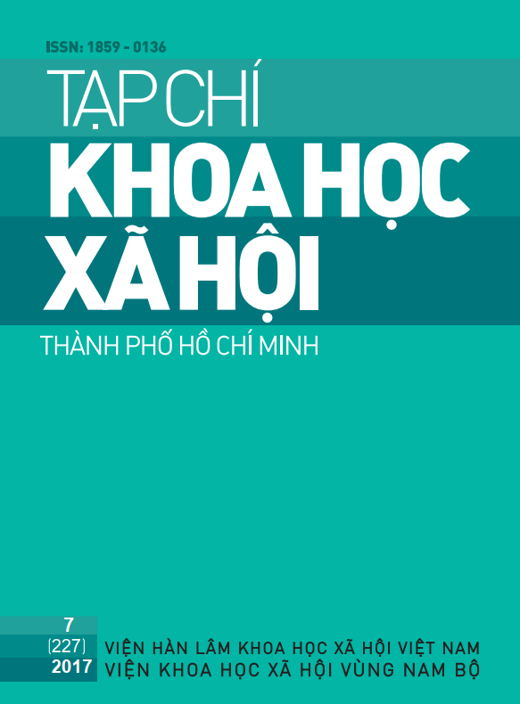 					Xem Số 7(227) (2017): Tạp chí KHXH TPHCM
				