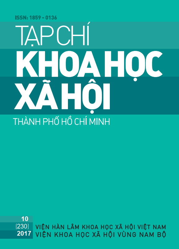 					Xem Số 10(230) (2017): Tạp chí KHXH TPHCM
				