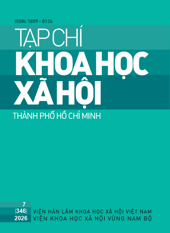 					Xem Số 7(346) (2026): TẠP CHÍ KHOA HỌC XÃ HỘI THÀNH PHỐ HỒ CHÍ MINH
				