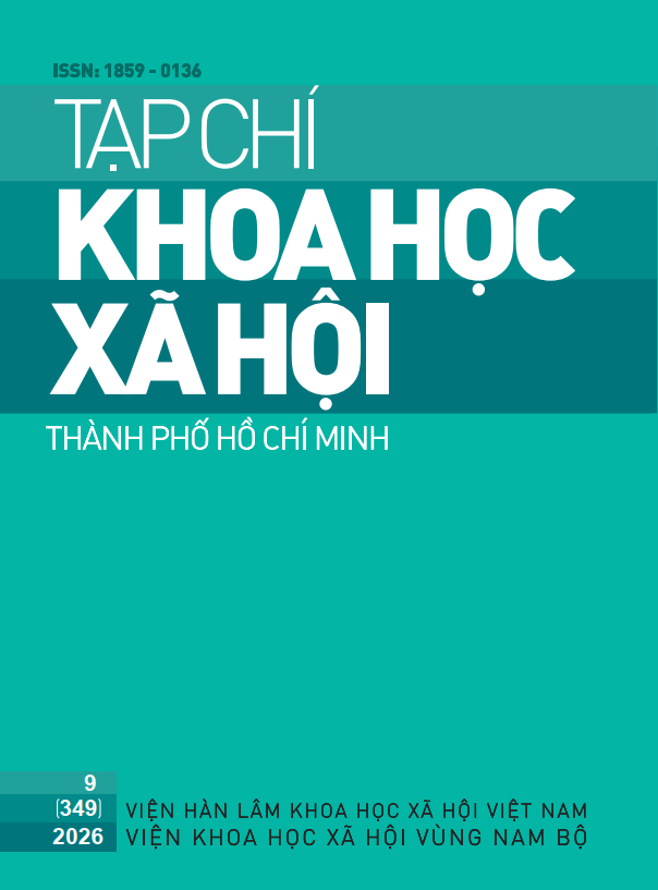 					Xem Số 9(349) (2026): TẠP CHÍ KHOA HỌC XÃ HỘI THÀNH PHỐ HỒ CHÍ MINH
				